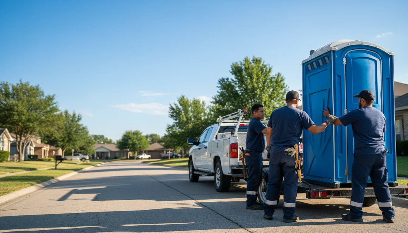 Portable Toilet Rental in De Witt, AR near me